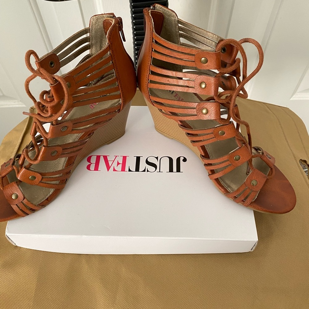 Gladiator Style Wedges!